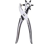 Set Pinza Fustellatrice, per Il Cuoio, Rotante, per Fori Di Diverse Dimensioni,