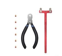 Set Pinze Nock e Riga T 13in Alluminio Set Pinze Nock e Riga | antiscivolo, alluminio leggero, riga per chiara, portatile, per con l'arco
