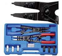 SET PINZE PER ANELLI ELASTICI 10 PEZZI ESTERNO INTERNO PINZA PER SEEGER 07210