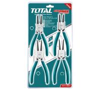 SET PINZE PER ANELLI ELASTICI INTERNI ESTERNI SEEGER 180mm 4pz TOTAL