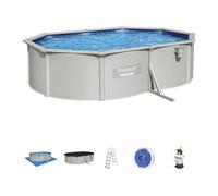 Set Piscina Fuori Terra Ovale Hydrium 500x366x122 cm 16.296L