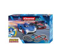 Set Pista Carrera GO!!! Sonic the Hedgehog 4,3 m con 2 Veicoli Scala 1:43