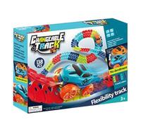 Set Pista Da Corsa Per Bambini | Veicolo Educativo Con LED - Giocattoli Veicoli Piccoli - Per Bambini Soggiorno Camera da Studio Attività Familiare Favori di Feste Asilo Scuola Materna Centri Diurni