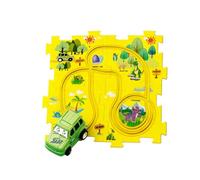 Set Pista Per Auto Da Corsa Puzzle | Tavolo Da Gioco Interattivo Alimentato A Batteria,Set Per Pista Auto Con Puzzle | Per Bambini, Natale, Ragazzi, Apprendimento, Compleanno, Amici