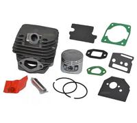 Set pistone e cilindro da 45 mm per Parkside per motosega PBKS 53 A1 A2 parti per il giardino