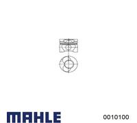 Set pistone Mahle 89 mm con anelli e perno da polso Mercedes Benz OM602 2,9 L