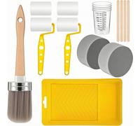 Set Pittura Completo Facile Utilizzo Kit Pittura con Rulli Fai da in Proprio