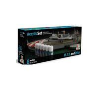 Set Pitture Navi Da Combattimento |ITALERI|434| Modello Carro Promo