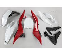 SET PLASTICA HUSQVARNA TC 499 4T '11-'13 COLORE OEM (BIANCO/ROSSO/NERO