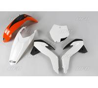 SET PLASTICA KTM SX 85 '13-'17 COLORE OEM '17 (ARANCIO/BIANCO)