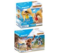 Set Playmobil 70470 Ulisse Ciclope e 70471 Dedalo e Icaro mitologia greca