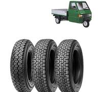 SET PNEUMATICI 4.00-12 PR8 COMPATIBILI CON APE PIAGGIO TM 703 (ANTERIORE + POSTERIORI)