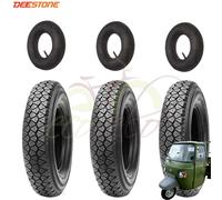 SET PNEUMATICI 4.50-10C + CAMERE GOMME 76L 8PR PER APE PIAGGIO MP501 - MP601