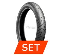 Set pneumatici Bridgestone Battlax A41 per BMW R GS 120/70 ZR19 60W+170/60 R17