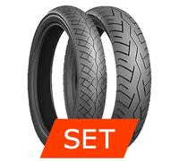 Set pneumatici Bridgestone Battlax BT45 per Honda CB 250 3.50-18 56H+4.00-18 64H