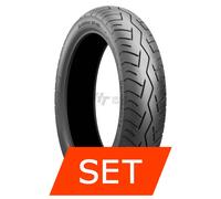 Set pneumatici Bridgestone Battlax BT46 per Harley Davidson XL CA / CB Custom