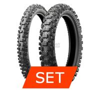 Set pneumatici Bridgestone Battlecross X40 Hard per Honda CRF 450 R / RX