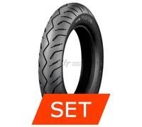 Set pneumatici Bridgestone Hoop B03 per Derbi Variant Sport (Piaggio-Motor)
