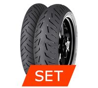 Set pneumatici Continental ContiRoadAttack 4 per CF Moto NK 400 120/70 ZR17