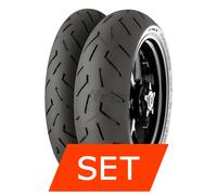 Set pneumatici Continental ContiSportAttack 4 per Suzuki SV 650 / S / SF 120/70