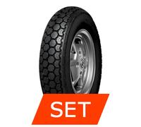 Set pneumatici Continental K 62 per Yamaha Breeze 50 3.00-10 50J + 3.00-10 50J