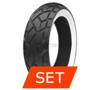 Set pneumatici CST C-6017 per Piaggio Zip SSL j. 100/80-10+120/70-10