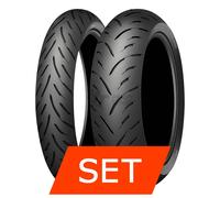 Set pneumatici Dunlop GPR-300 per Ducati Scrambler 800 110/80 ZR18 58W+180/55