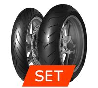 Set pneumatici Dunlop Roadsmart II per Suzuki SV 650 / S / SF 120/60 ZR17