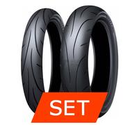 Set pneumatici Dunlop Sportmax Q-Lite per Honda CBR 125 R (2004-2007,,) 80/90-17