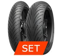 Set pneumatici Eurogrip Roadhound per Suzuki DL 250 V-Strom 110/80-17+140/70-17
