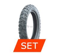 Set pneumatici Heidenau K57 Snowtex per Super Soco CU X 3.00-12 47J+3.00-12 47J