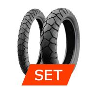 Set pneumatici Heidenau K76 per Triumph Scrambler 865 EFI 100/90-19+130/80-17