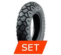 Set pneumatici Heidenau K77 per Gilera Ice 50 120/90-10 66M + 120/90-10 66M