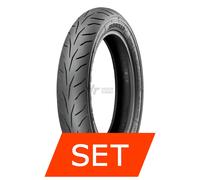 Set pneumatici Heidenau K81 per Derbi Variant Sport (Piaggio-Motor) 120/70-14