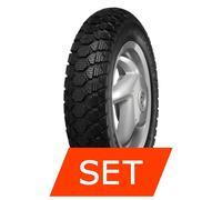 Set pneumatici IRC Tire SN-23 Urban Snow per Piaggio Quartz 100/80-10+100/80-10