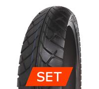 Set pneumatici Kenda K671F per SYM (Sanyang) Symphony 125 SR (Luft) Euro5