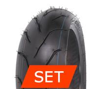 Set pneumatici Kenda K711F per Piaggio NRG MC3 AC (Luft) (C31) 130/60-13