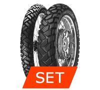 Set pneumatici Metzeler Enduro 3 Sahara per Honda XL 600 V Transalp 90/90-21