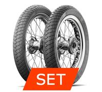 Set pneumatici Michelin Anakee Street per Rieju MRT 125 Cross / Supermoto /