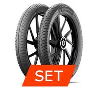 Set pneumatici Michelin City Extra per Peugeot Jet-Force TSDI 120/70-12