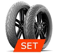 Set pneumatici Michelin City Grip Saver per Niu NGT 0 CBS 90/90-12+120/70-12