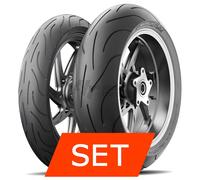 Set pneumatici Michelin Pilot Power 2CT per Aprilia Tuono V4 Factory 120/70