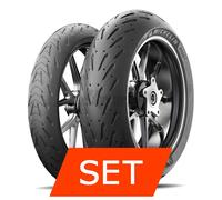 Set pneumatici Michelin Road 5 per Kawasaki Ninja 650 120/70 ZR17 58W+160/60