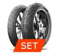 Set pneumatici Michelin Road 6 per Zero S 0 Gussrad ABS 110/70 ZR17 54W+140/70
