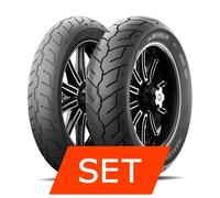 Set pneumatici Michelin Scorcher H/D per Harley Davidson FXDWG Dyna Wide Glide