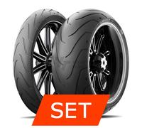 Set pneumatici Michelin Scorcher H/D per Harley Davidson FXSB Softail Breakout