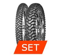 Set pneumatici Mitas Enduro Trail per Honda CL 500 24-25 110/80 B19 + 150/70 B17