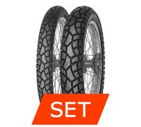 Set pneumatici Mitas MC-24 per Yamaha XT 660 R 2011-2016 90/90-21 + 130/80-17