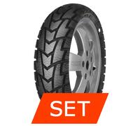 Set pneumatici Mitas MC-32 WIN Scoot per Piaggio NTT 50 100/80-10 + 100/80-10