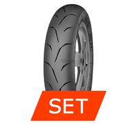 Set pneumatici Mitas MC-34 per Yamaha YE 50 Zest 90/90-10 50P + 90/90-10 50P